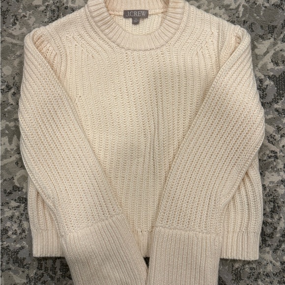 J.Crew Heritage Cotton Fisherman Crewneck Sweater – Women’s XS - Picture 6 of 15